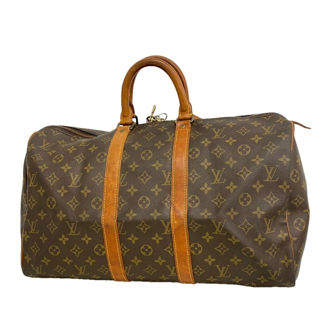 Louis Vuitton Bags - Boston Monogram Keepall 45 M41428 Brown Men's & Women's: --- Catalog ---Category: SizeSize (HxWxD): 27cm x 45cm x 20cm / 10.62'' x 17.71'' x 7.87''Category: DesignType: Boston bagColor: BrownGender: Men,WomenCategory: GeneralMPN: M41428Brand: Louis Vuitton-