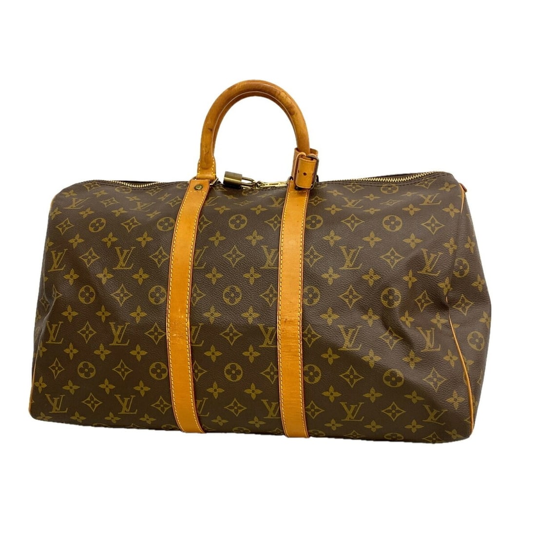 Louis Vuitton Bags - Boston Monogram Keepall 45 M41428 Brown Men's & Women's: --- Catalog ---Category: SizeSize (HxWxD): 27cm x 45cm x 20cm / 10.62'' x 17.71'' x 7.87''Category: DesignType: Boston bagColor: BrownGender: Men,WomenCategory: GeneralMPN: M41428Brand: Louis Vuitton-