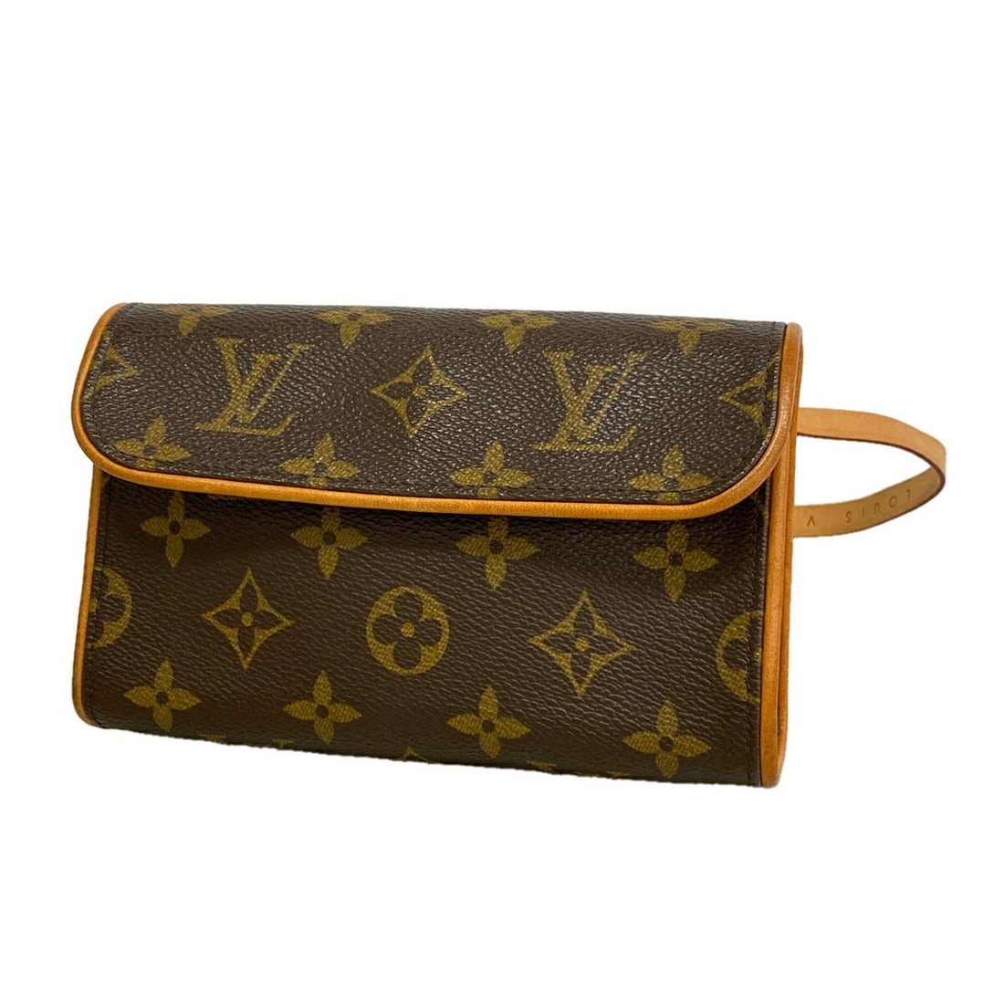 Louis Vuitton Monogram Pochette Florentine M51855 Brown Women's Bag/Waist Bag: --- Catalog ---Category: SizeSize (HxWxD): 10cm x 16.5cm x 4cm / 3.93'' x 6.49'' x 1.57''Category: DesignType: Fanny packColor: BrownGender: WomenCategory: GeneralMPN: M51855Brand: Louis Vuitton--- It