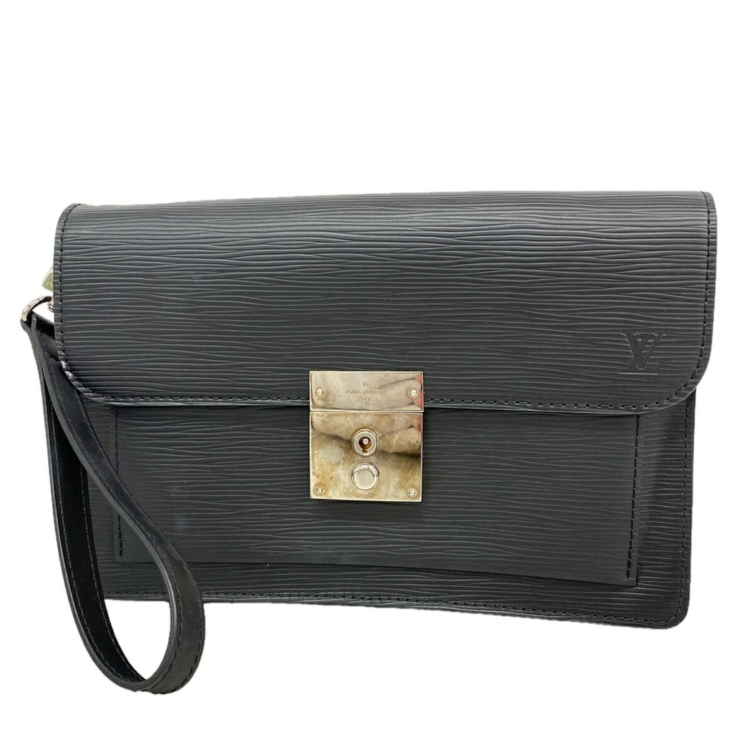 Louis Vuitton Epi Neo Belaia Clutch Bag M40852 Noir Men's: --- Catalog ---Category: SizeSize (HxWxD): 17cm x 25cm x 4.5cm / 6.69'' x 9.84'' x 1.77''Category: DesignType: Clutch bagColor: NoirGender: MenCategory: GeneralMPN: M40852Brand: Louis Vuitton--- Item 