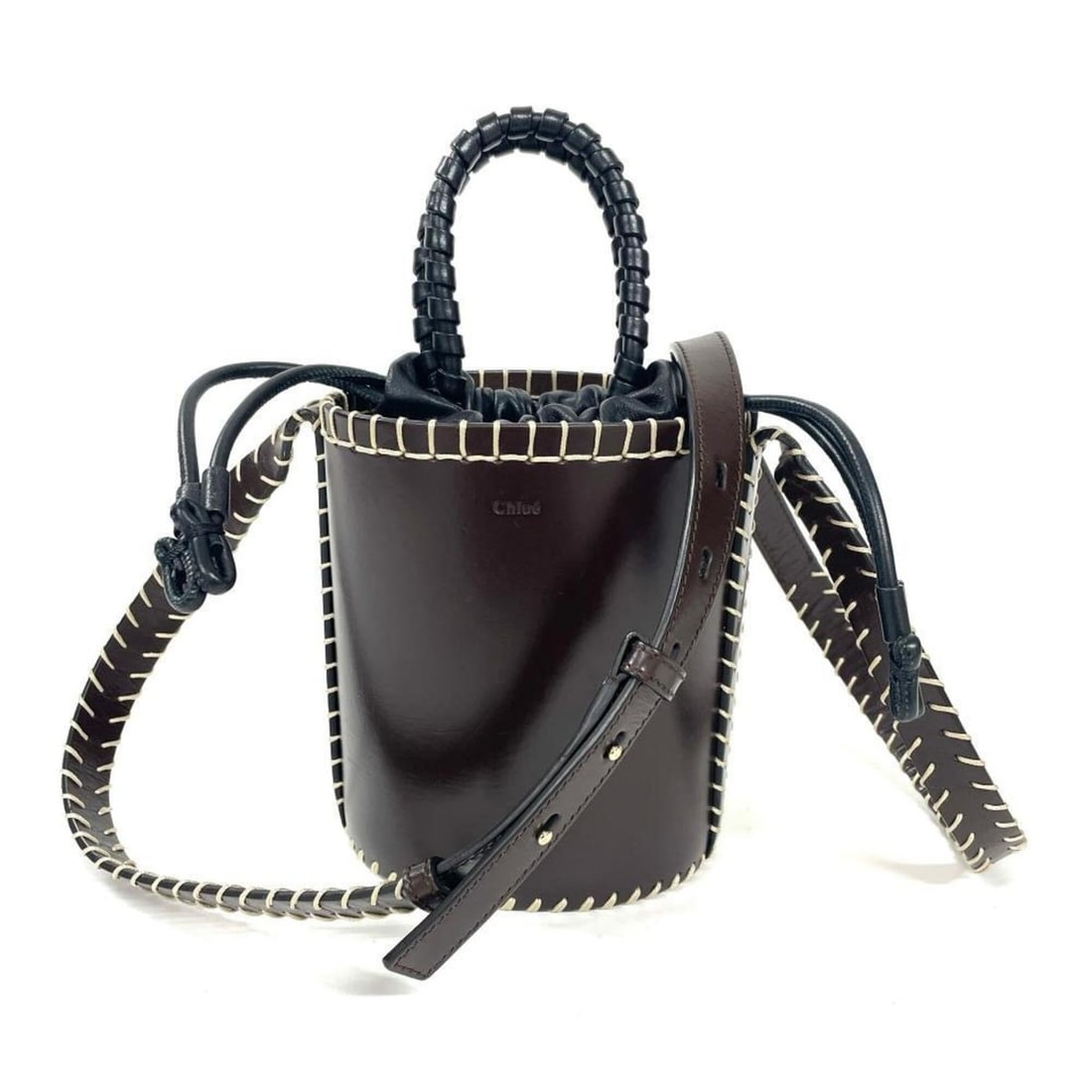 Chloé Chloe Bucket Shoulder Bag, Brown: --- Catalog ---Category: DesignType: Shoulder bagColor: BrownGender: WomenCategory: GeneralBrand: Chloé--- Item List ---Section: ConditionRanking: Rank AB Used - Traces of usage, scratches / dirt can