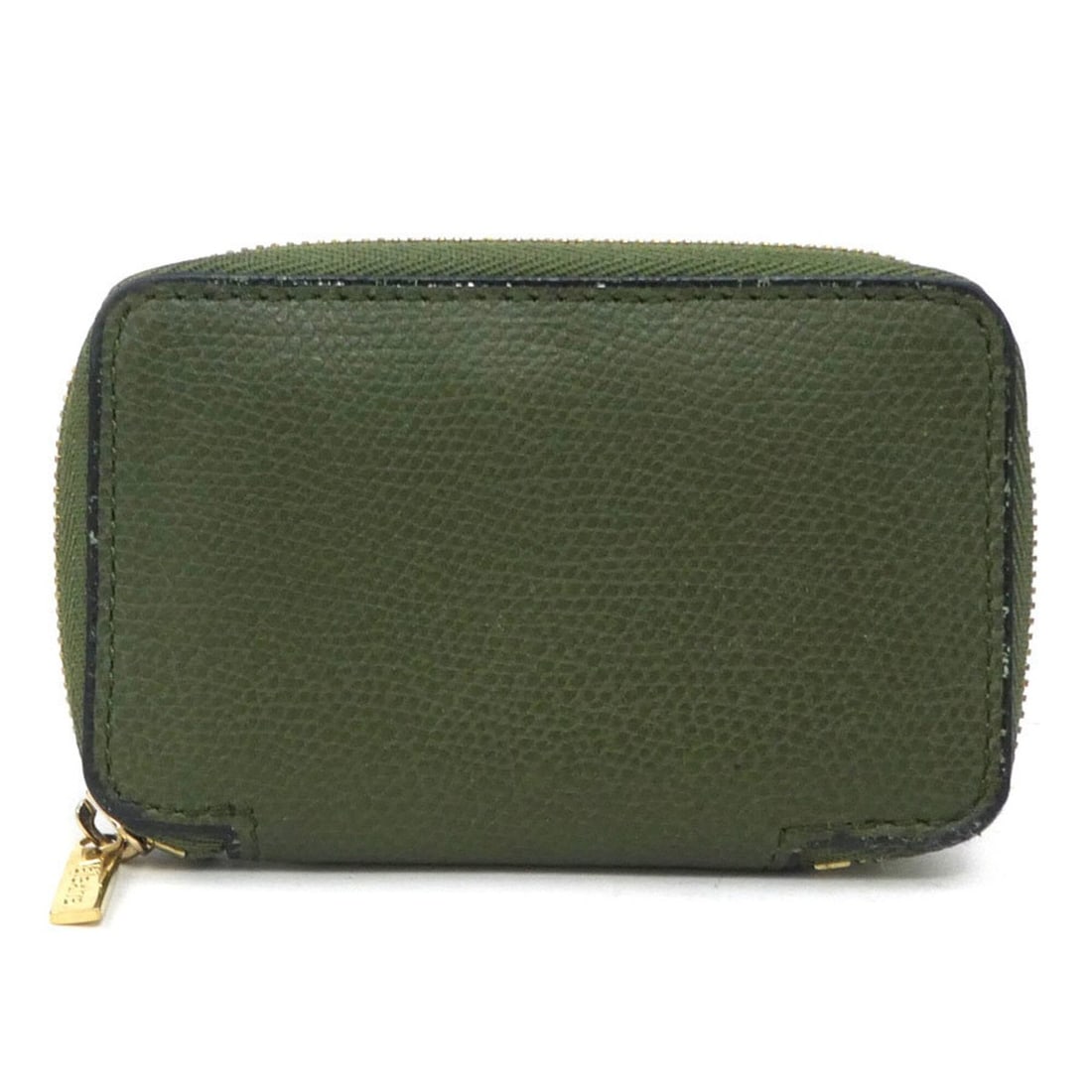 Valextra Leather Wallet/Coin Case, Khaki, Men's/Women's, h31816a: --- Catalog ---Category: SizeSize (HxWxD): 6.5cm x 11cm x 1.5cm / 2.55'' x 4.33'' x 0.59''Category: DesignType: Coin purse/coin caseColor: KhakiGender: Men,WomenMaterial: Leather Category: GeneralBran