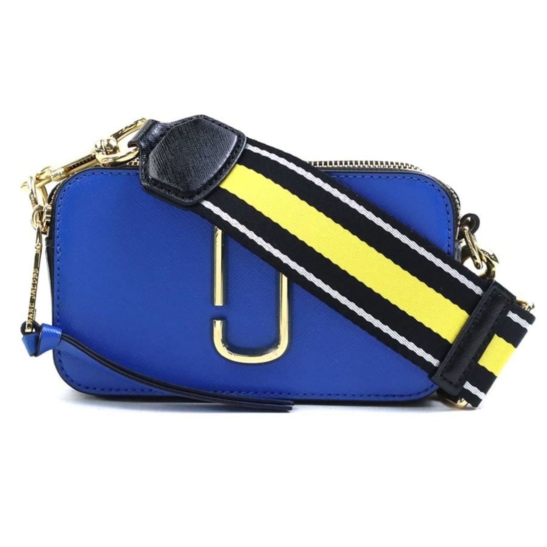 Marc Jacobs Snapshot Shoulder Bag, Leather, Blue x Gray, Women's, h32018a: --- Catalog ---Category: SizeSize (HxWxD): 10.5cm x 18cm x 6cm / 4.13'' x 7.08'' x 2.36''Category: DesignType: Shoulder bagColor: Blue, GrayGender: WomenMaterial: Leather Category: GeneralBrand: Marc 