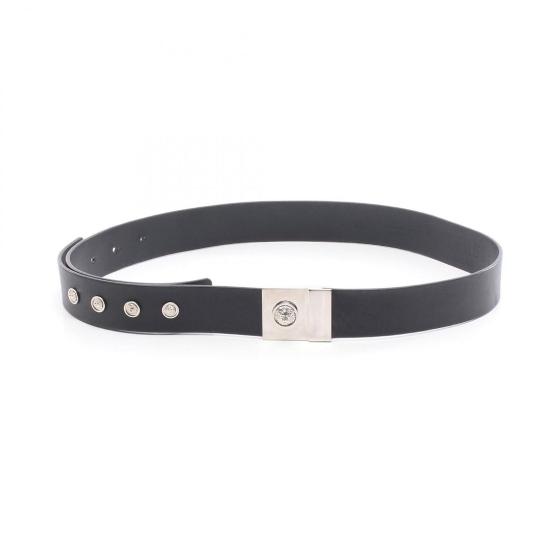 Versace Leather Belt for Men, Black: --- Catalog ---Category: SizeLength: 68cm - 80cm / 26.77'' - 31.49''Category: DesignType: Standard beltColor: BlackGender: MenMaterial (Strap): Leather Category: GeneralBrand: Versace--- Item List ---