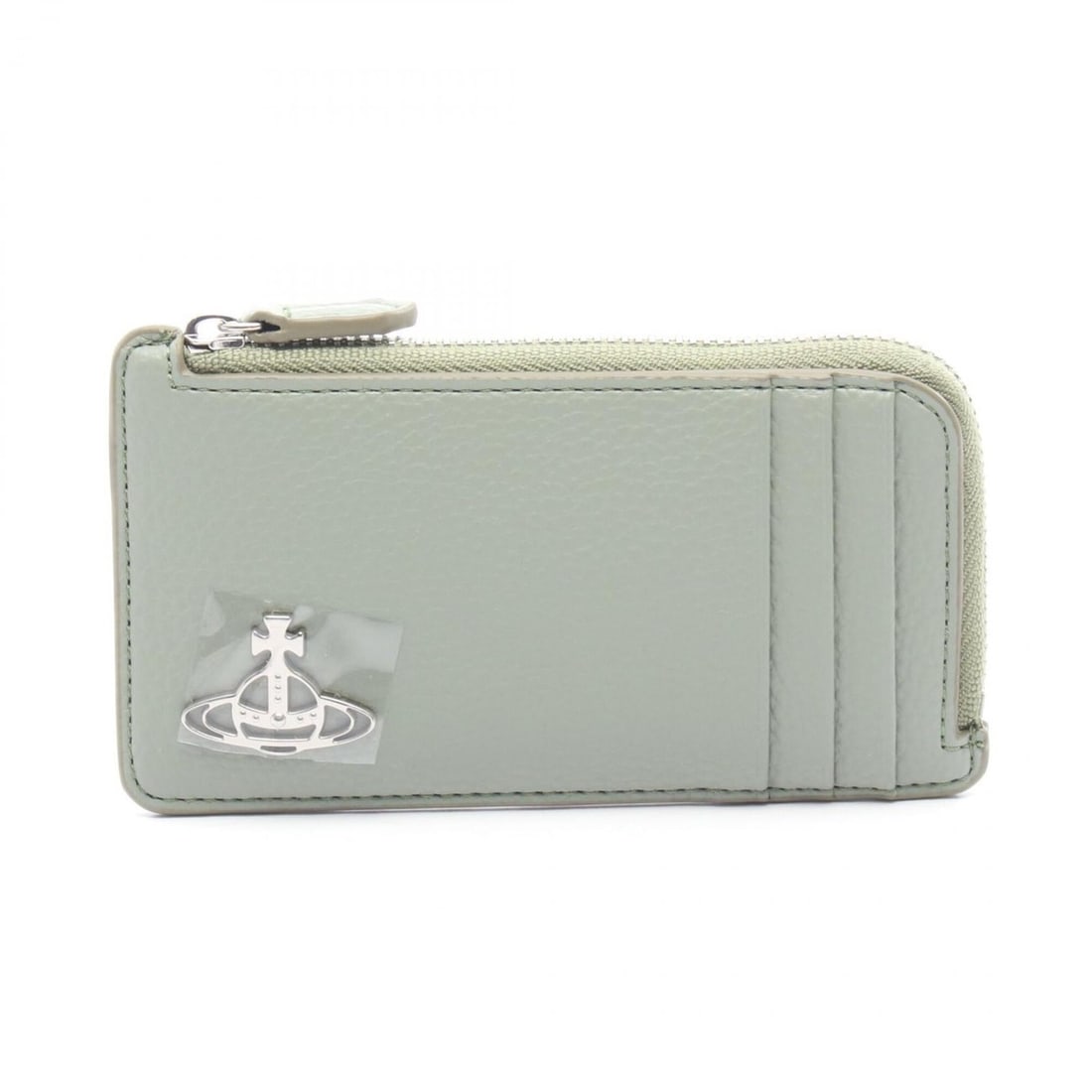 Vivienne Westwood Orb Wallet/Coin Purse, Leather, Women's, Green, 5402000HWS000DM402: --- Catalog ---Category: SizeSize (HxWxD): 7cm x 13cm x 1.5cm / 2.75'' x 5.11'' x 0.59''Category: DesignType: Coin purse/coin caseColor: GreenGender: WomenMaterial: Leather Category: GeneralMPN: 54020