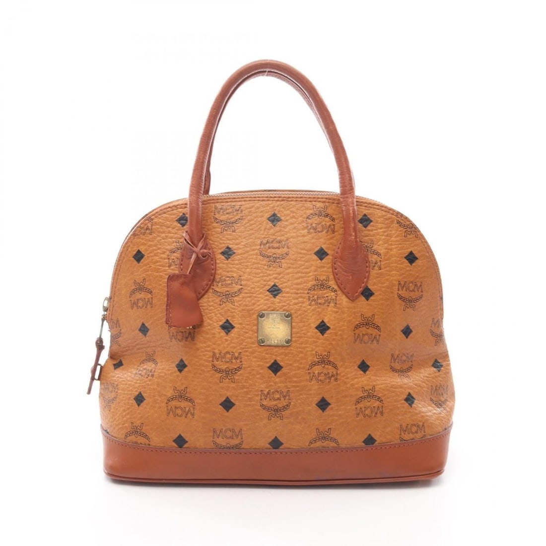 MCM Visetos Leather Handbag for Women, Brown: --- Catalog ---Category: SizeSize (HxWxD): 23cm x 28cm x 13.5cm / 9.05'' x 11.02'' x 5.31''Category: DesignType: HandbagColor: BrownGender: WomenMaterial: Leather Category: GeneralBrand: MCM--- Item L