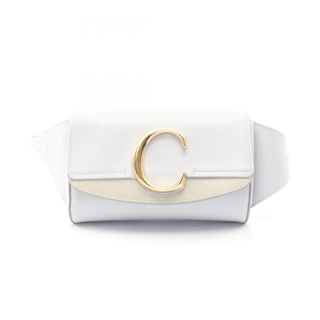 Chloé Chloe C Waist Bag Body Handbag Leather Suede Women's Blue: --- Catalog ---Category: SizeSize (HxWxD): 12cm x 18cm x 4cm / 4.72'' x 7.08'' x 1.57''Category: DesignType: Fanny pack, HandbagColor: BlueGender: WomenMaterial: Leather , Suede Category: GeneralBrand