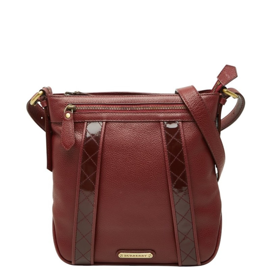 Burberry Crossbody Shoulder Bag, Red Leather, Enamel, Women's BURBERRY: --- Catalog ---Category: SizeSize (HxWxD): 24cm x 23cm x 6cm / 9.44'' x 9.05'' x 2.36''Category: DesignType: Shoulder bagColor: Red colorGender: WomenMaterial: Leather Category: GeneralBrand: Burberry