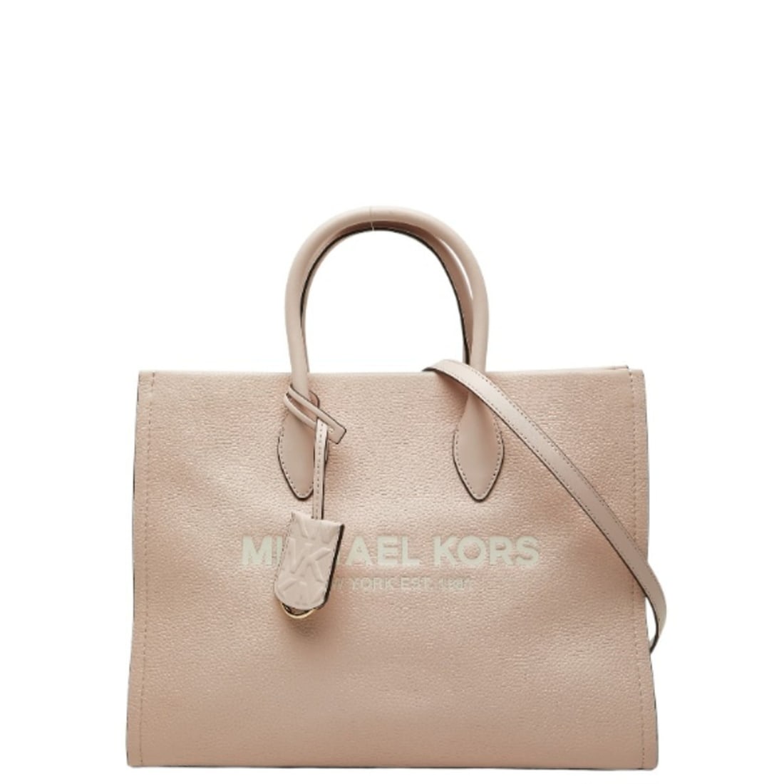 Michael Kors MIRELLA EW Tote Medium Handbag Shoulder Bag 2-Way Light Pink Leather Women's: --- Catalog ---Category: SizeSize (HxWxD): 26cm x 35cm x 10cm / 10.23'' x 13.77'' x 3.93''Category: DesignType: Handbag, Shoulder bagColor: Light pinkGender: WomenMaterial: Leather Category: GeneralBr