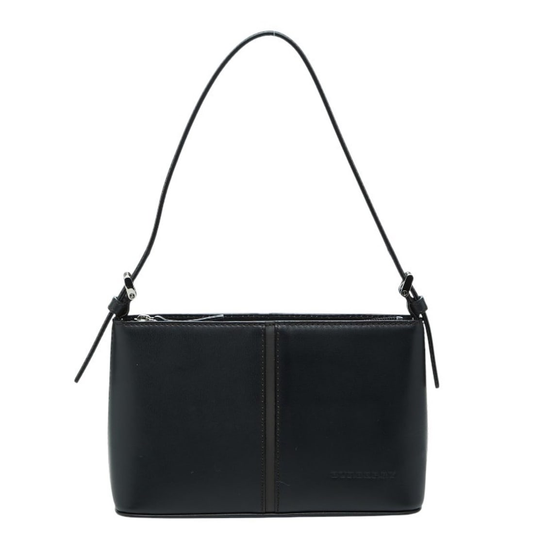 Burberry Nova Check One-Shoulder Bag, Black Leather, Women's BURBERRY: --- Catalog ---Category: SizeSize (HxWxD): 14cm x 22cm x 7.5cm / 5.51'' x 8.66'' x 2.95''Category: DesignType: Shoulder bagColor: BlackGender: WomenMaterial: Leather Category: GeneralBrand: Burberry--