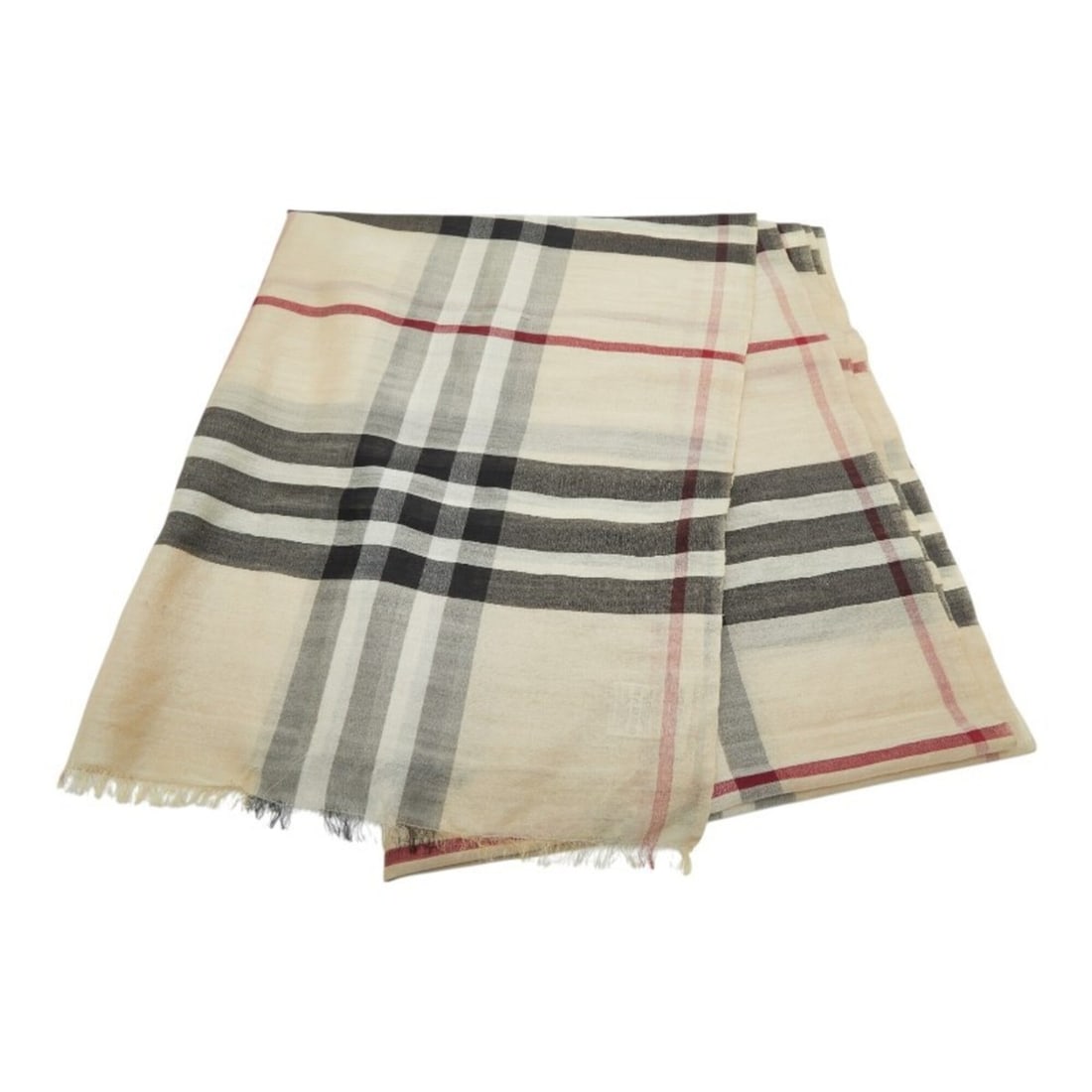 Burberry Nova Check Stole, Beige, Wool, Silk, Women's.: --- Catalog ---Category: SizeSize (LxW): 2.52m x 71.5cm / 99.21'' x 28.14''Category: DesignType: StoleColor: BeigeGender: WomenMaterial: Wool , Silk Category: GeneralBrand: Burberry--- Item List ---Se
