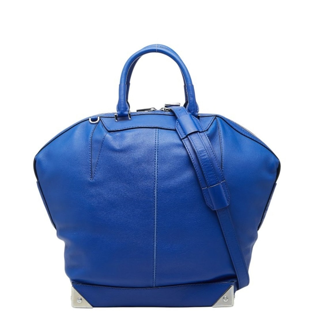 Alexander Wang Handbag Shoulder Bag 2WAY Blue Leather Women's: --- Catalog ---Category: SizeSize (HxWxD): 36cm x 27cm x 16.5cm / 14.17'' x 10.62'' x 6.49''Category: DesignType: Handbag, Shoulder bagColor: BlueGender: WomenMaterial: Leather Outer Pocket: Zipper po