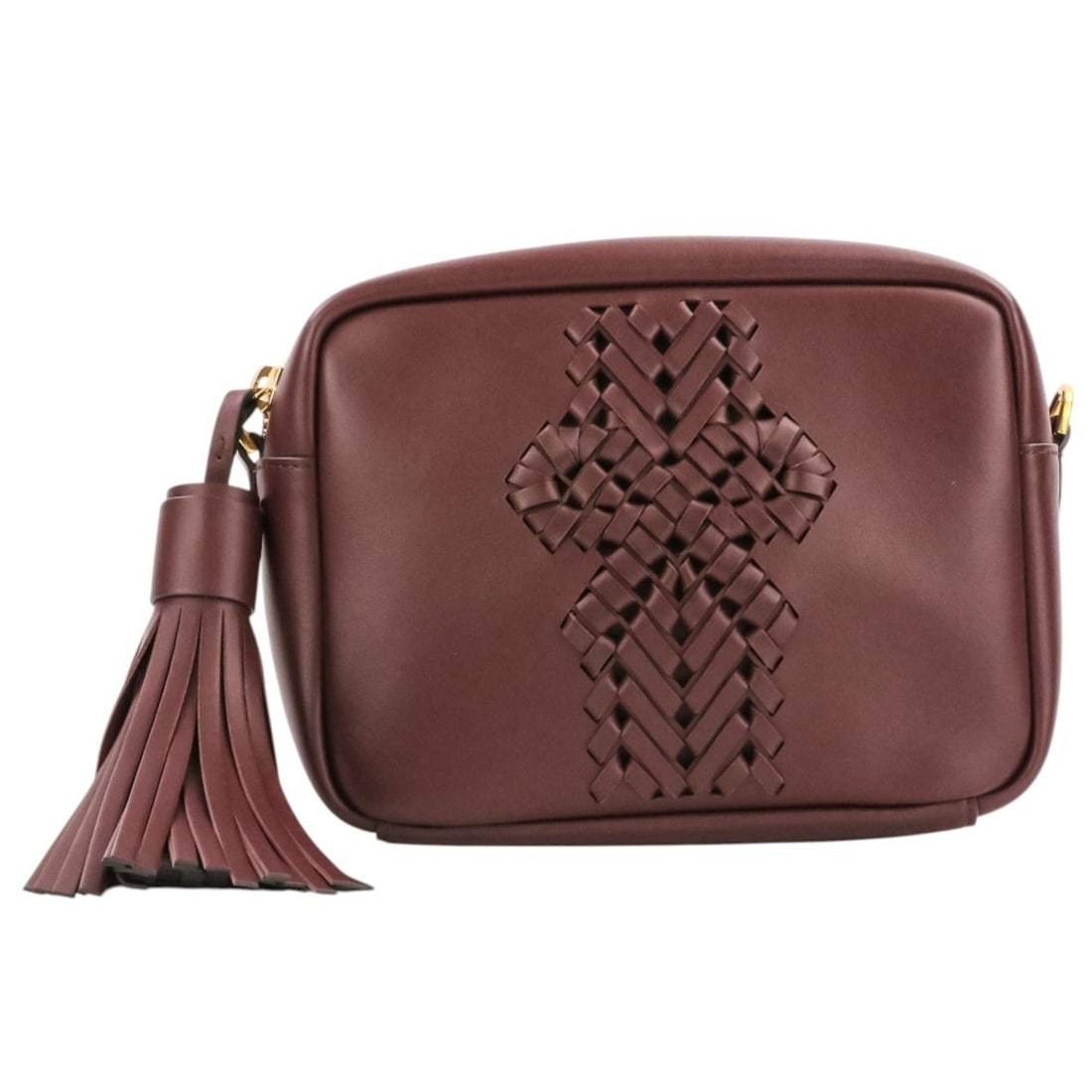 ANYA HINDMARCH THE NEESON TASSEL Crossbody Shoulder Bag 5050925137409 CLARET (Bordeaux) - Women's (1 of 13)