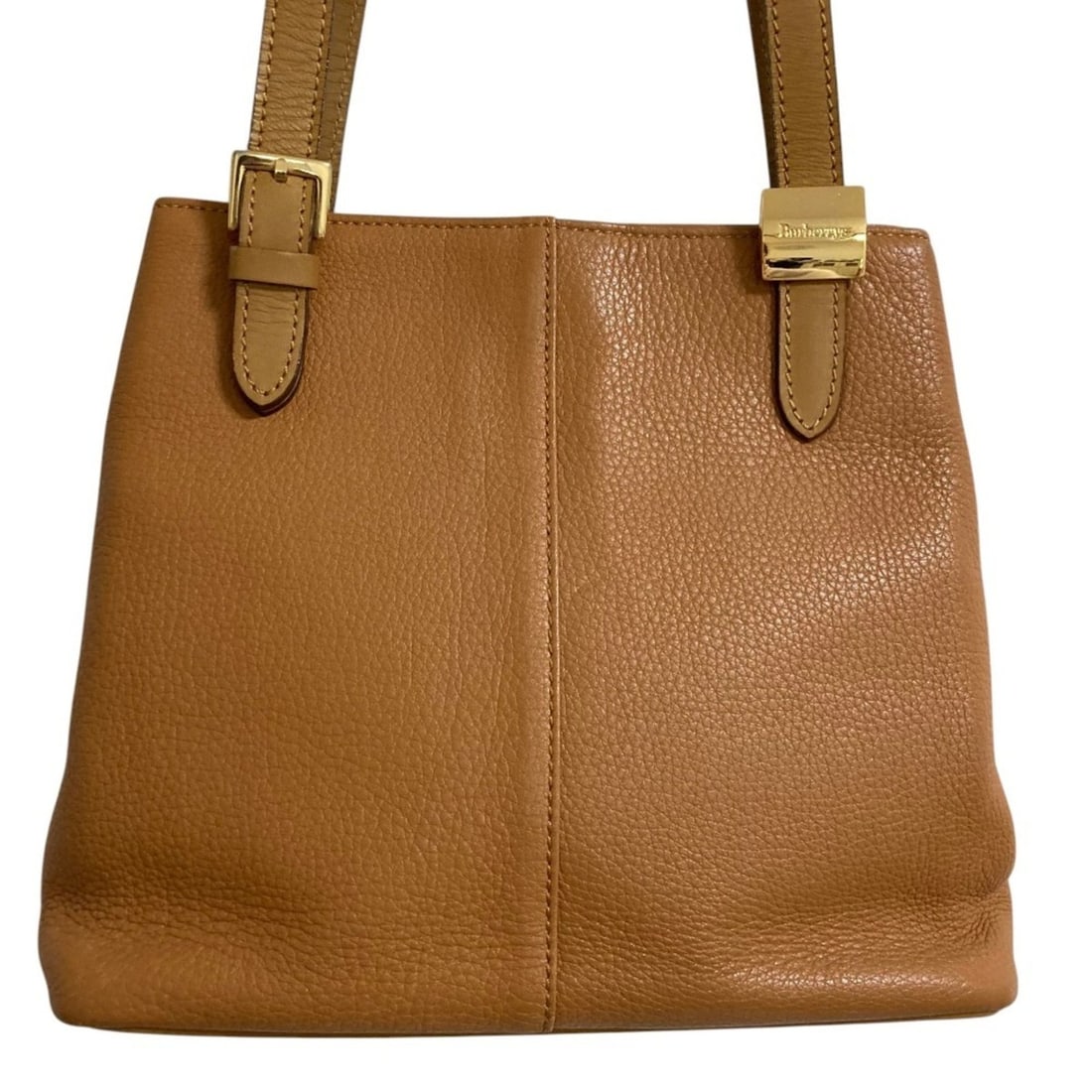 Burberrys Vintage Leather Shoulder Tote Bag, Brown, Women's: --- Catalog ---Category: SizeSize (HxWxD): 22cm x 28cm x 8cm / 8.66'' x 11.02'' x 3.14''Category: DesignType: Shoulder bag, Tote bagColor: BrownGender: WomenCategory: GeneralBrand: Burberry--- Item Li