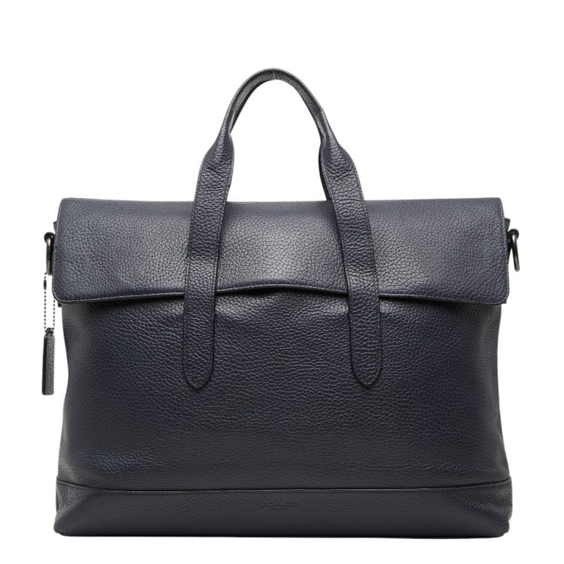 Coach handbag, business bag, navy leather, women's.: --- Catalog ---Category: SizeSize (HxWxD): 32cm x 38cm x 8.5cm / 12.59'' x 14.96'' x 3.34''Category: DesignType: Briefcase, HandbagColor: NavyGender: WomenMaterial: Leather Category: GeneralBrand: Coa