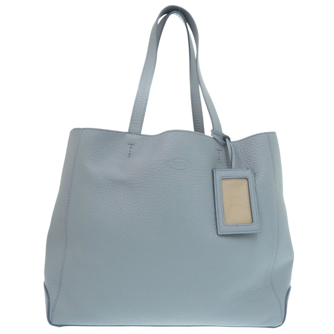 Tod's Leather Grained Blue-Gray Tote Bag 0439TOD’S: --- Catalog ---Category: SizeSize (HxWxD): 32cm x 38cm x 14cm / 12.59'' x 14.96'' x 5.51''Category: DesignType: Tote bagColor: Blue, GrayGender: WomenMaterial: Leather Category: GeneralBrand: Tod'sCou