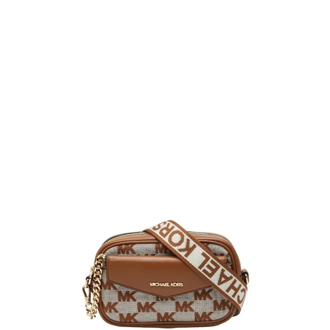 Michael Kors Logo MAISIE 2-in-1 Camera Crossbody Shoulder Bag, Brown Canvas Leather, Women's.: --- Catalog ---Category: SizeSize (HxWxD): 11.5cm x 18.5cm x 5cm / 4.52'' x 7.28'' x 1.96''Category: DesignType: Pouch, Shoulder bagColor: BrownGender: WomenMaterial: Canvas , Leather Category: Genera