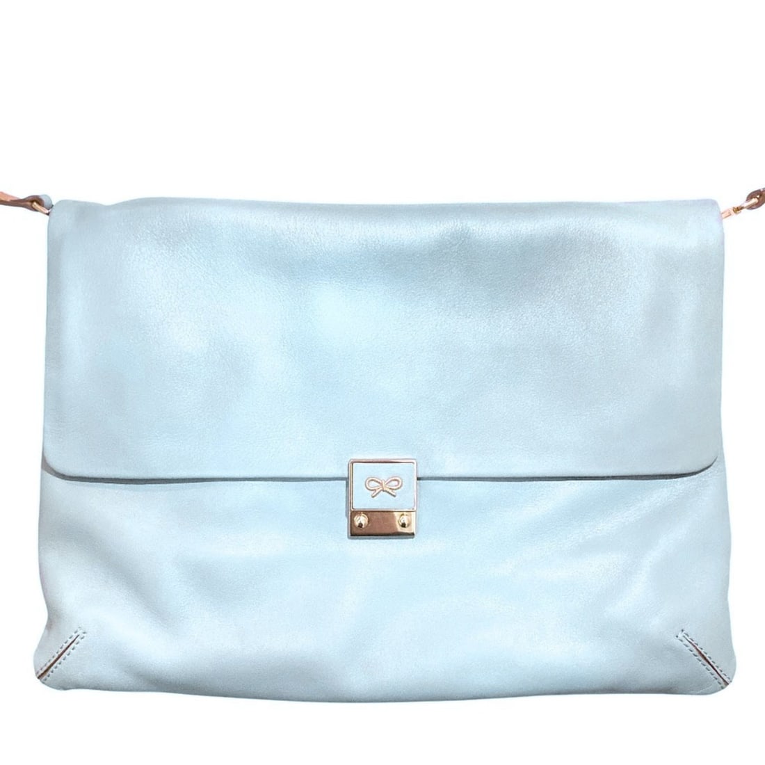 ANYA HINDMARCH CARKER Shoulder Bag, Saxophone Blue, Women's (1 of 13)