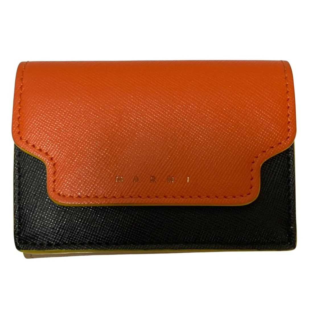 MARNI Tri-fold Wallet Compact Multicolor Women's: --- Catalog ---Category: SizeSize (HxWxD): 8cm x 10cm x 2.5cm / 3.14'' x 3.93'' x 0.98''Category: DesignType: Wallet (tri-fold)Color: Multi-colorGender: WomenCategory: GeneralBrand: Marni--- Item List