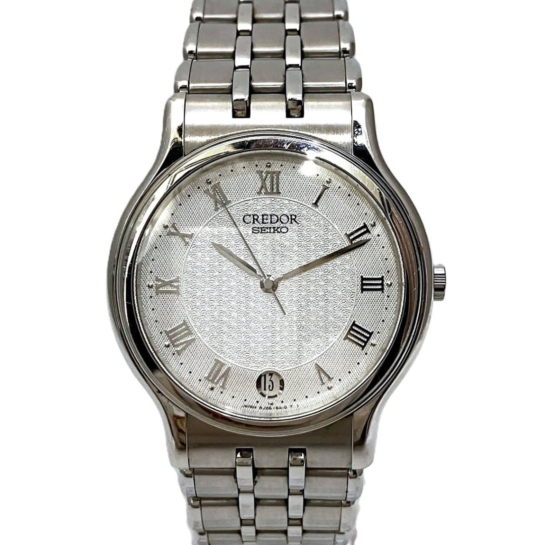 Seiko SEIKO wristwatch, total weight 76.4g, stainless steel, quartz movement, white dial, 8J86-6A00: --- Catalog ---Category: SizeWrist Size: 19cm / 7.48''Case Diameter: 32.9mm / 1.3''Category: DesignType: WristwatchGender: MenColor (Dial): WhiteMaterial (Band): Stainless steelMaterial (Case): Stainl