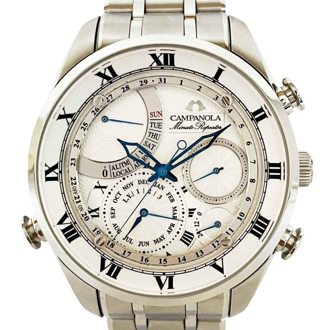 Citizen Campanola Minute Repeater Watch, Total Weight 180.3g, Stainless Steel, Quartz Movement, (1 of 9)