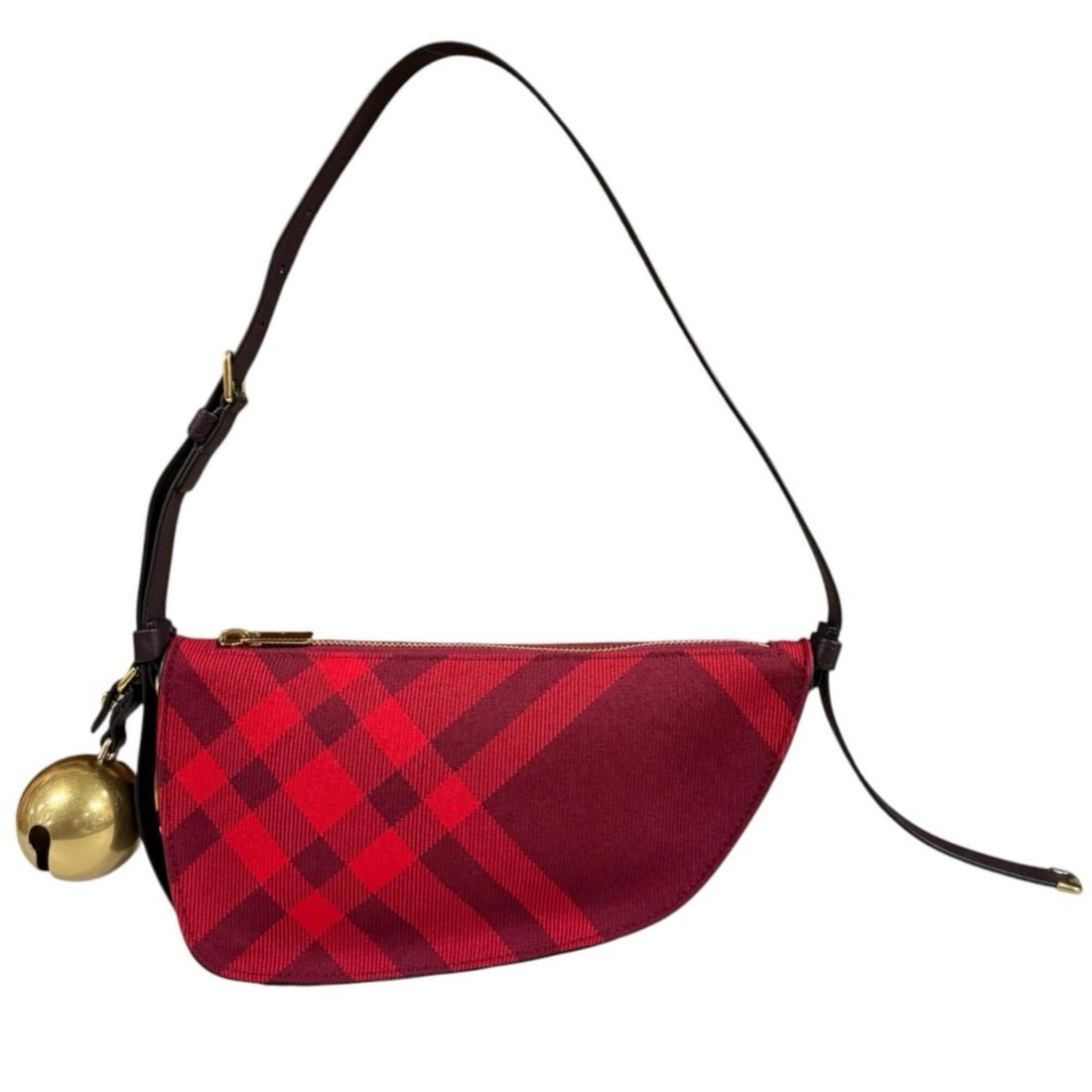 Burberry Shield Sling Mini Shoulder Bag, Canvas 8079161 Red, Women's, BURBERRY One-Shoulder Bag: --- Catalog ---Category: SizeSize (HxWxD): 12cm x 14cm x 6cm / 4.72'' x 5.51'' x 2.36''Category: DesignType: Shoulder bagColor: Red colorGender: WomenHandmade: YesMaterial: Canvas Category: GeneralBra