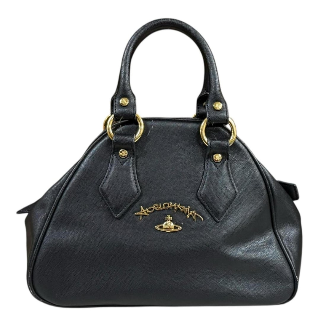 Vivienne Westwood Divina Handbag, Leather 7063V Black, Women's.: --- Catalog ---Category: SizeSize (HxWxD): 22cm x 30cm x 13cm / 8.66'' x 11.81'' x 5.11''Category: DesignType: HandbagColor: BlackGender: WomenMaterial: Leather Category: GeneralBrand: Vivienne Westwo