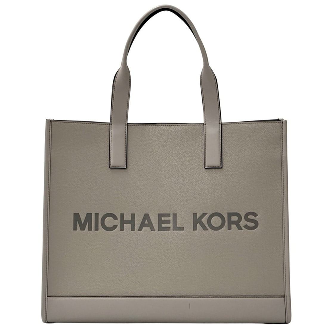 Michael Kors women's handbag, leather tote bag, gray.: --- Catalog ---Category: SizeSize (HxWxD): 34cm x 43cm x 16cm / 13.38'' x 16.92'' x 6.29''Category: DesignType: Handbag, Tote bagColor: GrayGender: WomenMaterial: Leather Category: GeneralBrand: Micha
