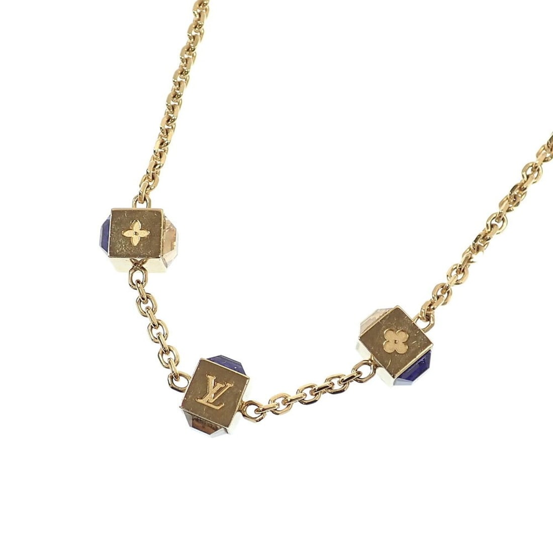 Louis Vuitton Bracelet Collier Gamble Necklace for Women M65096 Gold Color GP: --- Catalog ---Category: SizeNeck Circumference: 39 cm / 15.35''Category: DesignColor: GoldGender: WomenMaterial: Gold platingNecklace Type: NecklaceCategory: GeneralBrand: Louis Vuitton--- Item List 