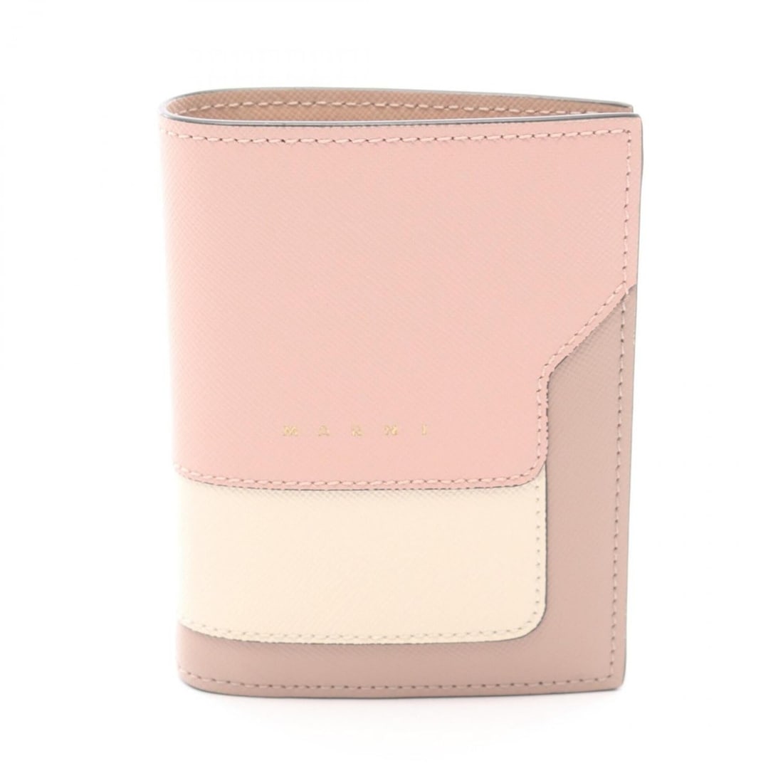MARNI Bifold Wallet, Leather, Women's, Pink, Ivory, Gray, PFMOQ14U28: --- Catalog ---Category: SizeSize (HxWxD): 11.5cm x 8.5cm x 2.5cm / 4.52'' x 3.34'' x 0.98''Category: DesignType: Wallet (bi-fold)Color: Gray, Ivory, PinkGender: WomenMaterial: Leather Category: Gener