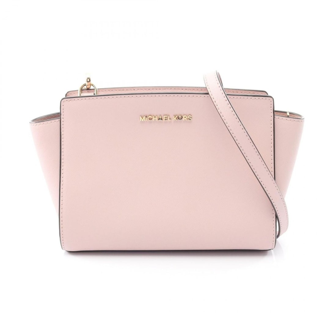 Michael Kors Selma Pochette Shoulder Bag/Handbag, Leather, Women's, Pink, 35H8GLMM6L: --- Catalog ---Category: SizeSize (HxWxD): 17.5cm x 22.5cm x 10.5cm / 6.88'' x 8.85'' x 4.13''Category: DesignType: Handbag, Pochette, Shoulder bagColor: PinkGender: WomenMaterial: Leather Category: G