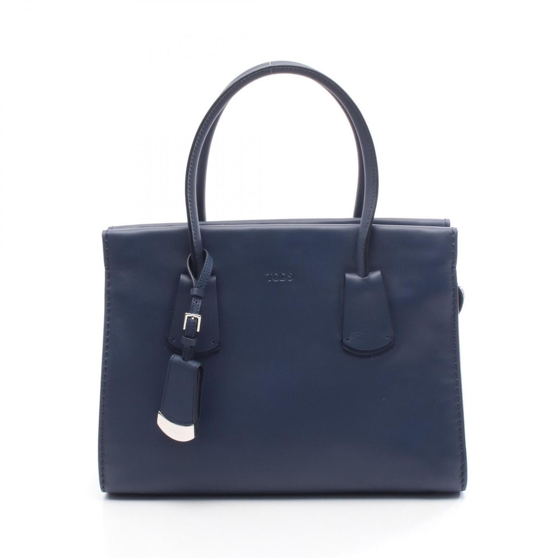 Tod's Note Shopping Small Tote Bag Handbag Leather Women's Navy: --- Catalog ---Category: SizeSize (HxWxD): 25cm x 33.5cm x 12cm / 9.84'' x 13.18'' x 4.72''Category: DesignType: Handbag, Tote bagColor: NavyGender: WomenMaterial: Leather Category: GeneralBrand: Tod'