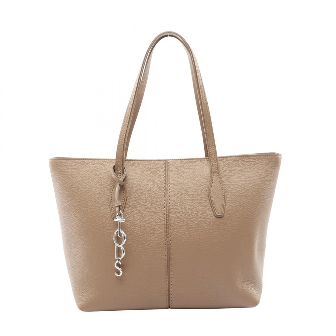 Tod's Joy Tote Bag/Handbag, Leather, Women's, Beige: --- Catalog ---Category: SizeSize (HxWxD): 27cm x 31cm x 15cm / 10.62'' x 12.2'' x 5.9''Category: DesignType: Handbag, Tote bagColor: BeigeGender: WomenMaterial: Leather Category: GeneralBrand: Tod's-