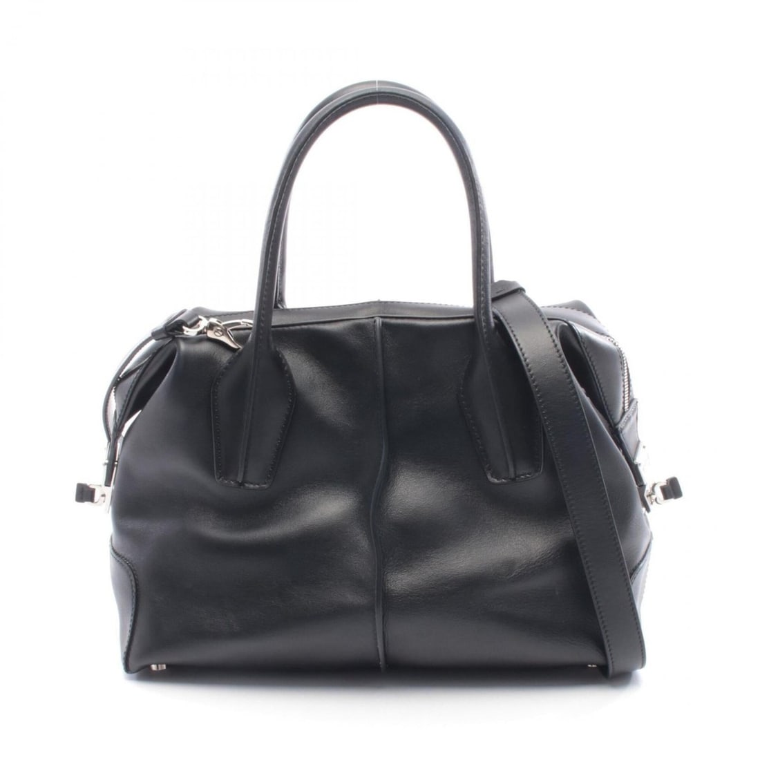 Tod's D-Styling Handbag, Leather, Women's, Black: --- Catalog ---Category: SizeSize (HxWxD): 23cm x 33cm x 165cm / 9.05'' x 12.99'' x 64.96''Category: DesignType: HandbagColor: BlackGender: WomenMaterial: Leather Category: GeneralBrand: Tod's--- Item
