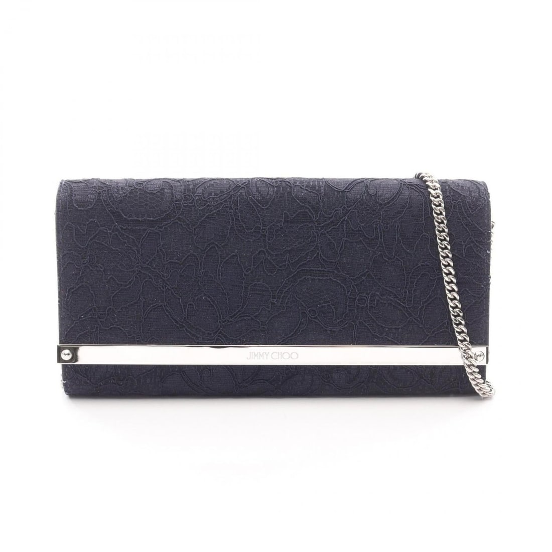 Jimmy Choo Milla Shoulder Bag/Handbag, Lace, Women's, Navy: --- Catalog ---Category: SizeSize (HxWxD): 11.5cm x 21.5cm x 2cm / 4.52'' x 8.46'' x 0.78''Category: DesignType: Handbag, Shoulder bagColor: NavyGender: WomenCategory: GeneralBrand: Jimmy Choo--- Item