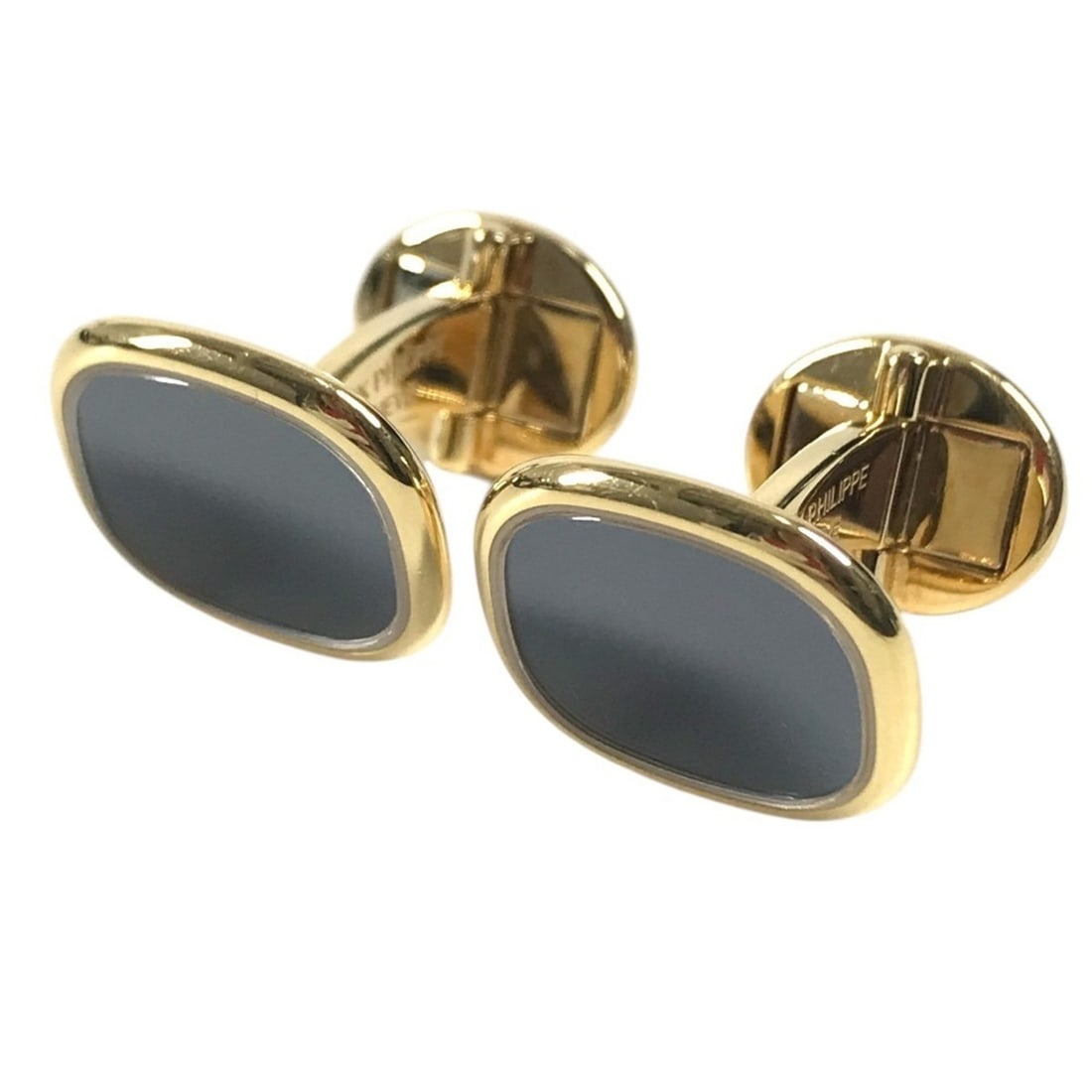 PATEK PHILIPPE Golden Ellipse Cufflinks - Accessories, Jewelry, Platinum Cufflinks, YG750, Men's, (1 of 17)