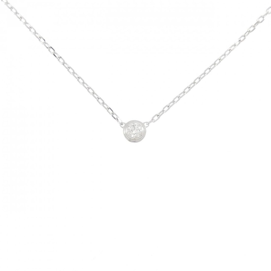 Cartier Damour Small Necklace: --- Catalog ---Category: SizePendant Size: 4.2mm x 4.2mm / 0.16'' x 0.16''Neck Circumference: 38 cm - 41 cm / 14.96'' - 16.14''Category: DesignColor: White goldStone: DiamondGender: WomenMaterial: