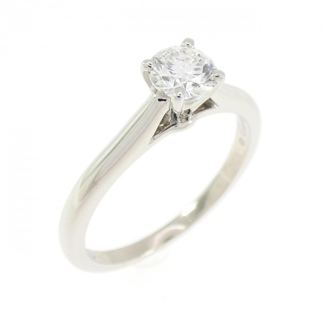 Cartier 1895 Ring, 0.37 CT: --- Catalog ---Category: SizeUS Size: 5.5Brand Size: 50Category: DesignType: Band ringColor: PlatinumStone: DiamondGender: WomenMaterial: Platinum 950Weight (ct.): 0.37Category: GeneralBrand: