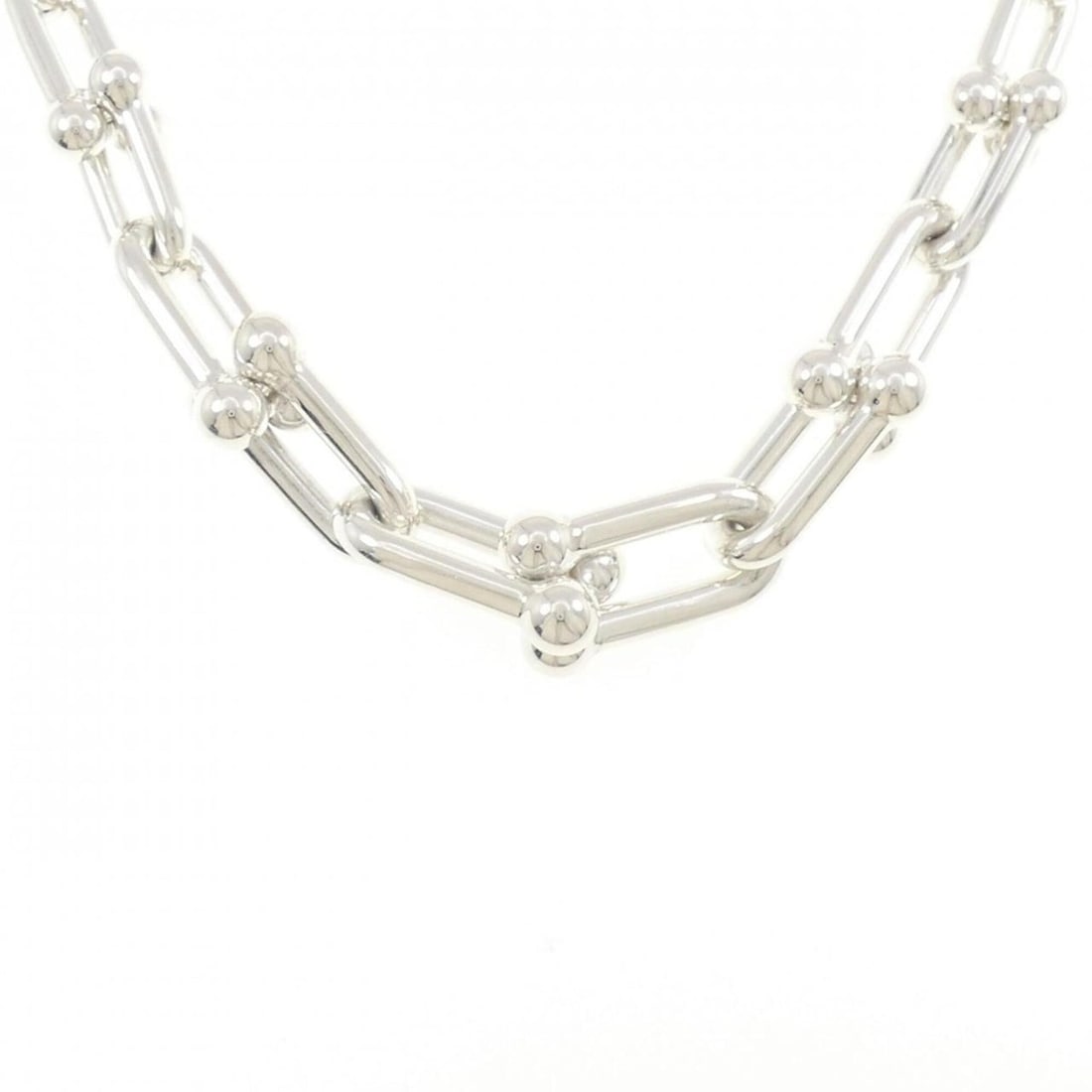 Tiffany HardWear Graduated Link Necklace: --- Catalog ---Category: SizeNeck Circumference: 45 cm / 17.71''Category: DesignColor: SilverGender: WomenMaterial: Silver 925Necklace Type: NecklaceCategory: GeneralMPN: 60153092Brand: Tiffany---