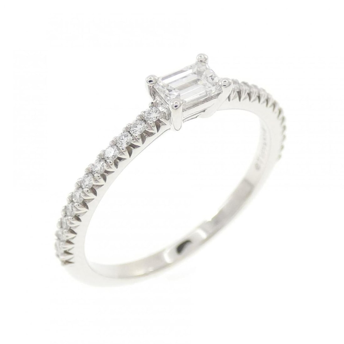 Tiffany Novo Horizon Ring: --- Catalog ---Category: SizeJP Size: 9US Size: 5Category: DesignType: Band ringColor: PlatinumStone: DiamondGender: WomenMaterial: Platinum 950Category: GeneralMPN: 60701407Brand: Tiffany--- Item