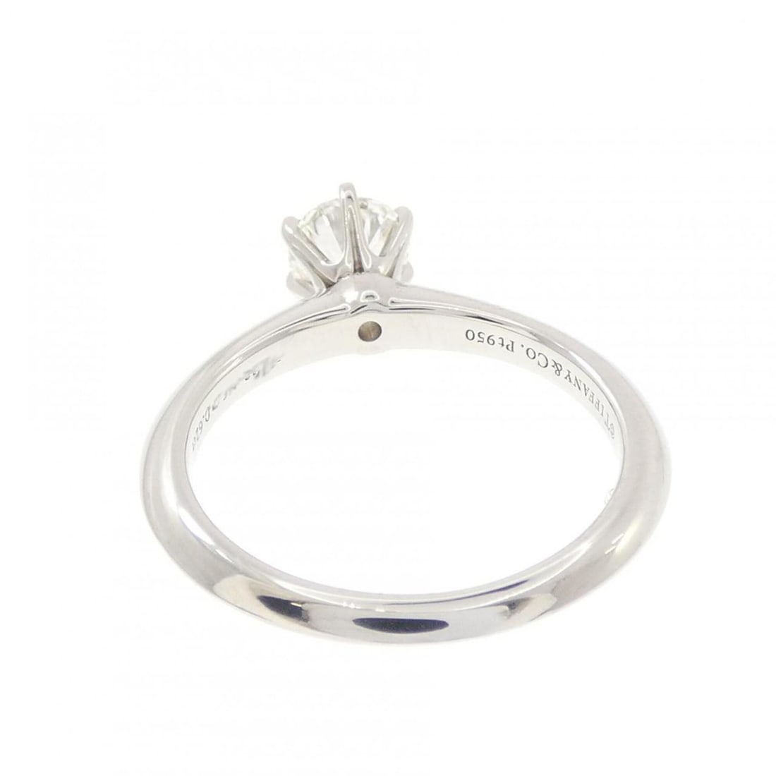 Tiffany Classic Solitaire Ring 0.62ct H VS1 3EXT - 3