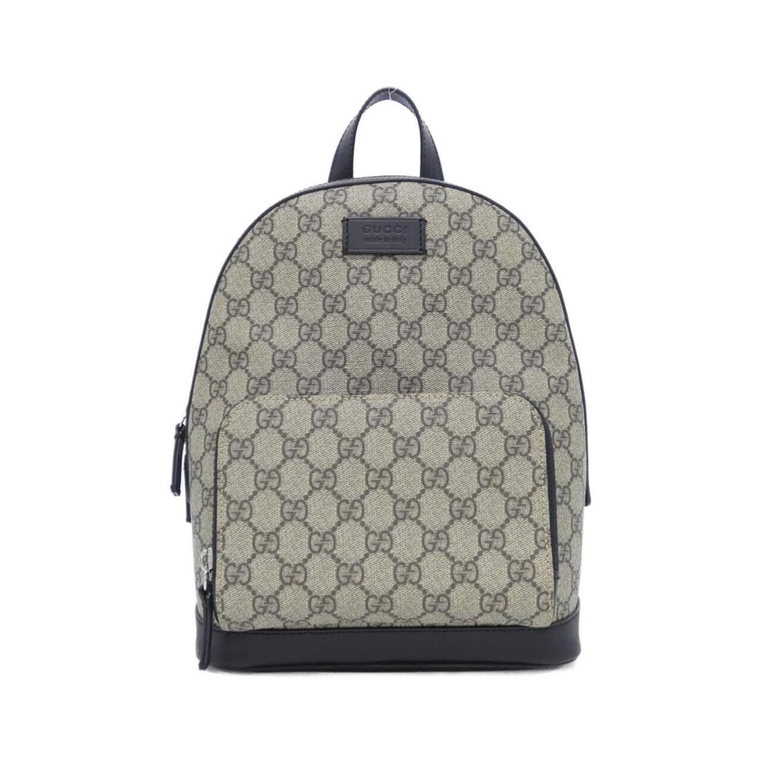 Gucci 429020 KLQAX Backpack: --- Catalog ---Category: SizeSize (HxWxD): 30cm x 22cm x 10cm / 11.81'' x 8.66'' x 3.93''Category: DesignType: BackpackColor: Beige, BlackGender: Men,WomenMaterial: GG Supreme Hardware Color: SilverCa