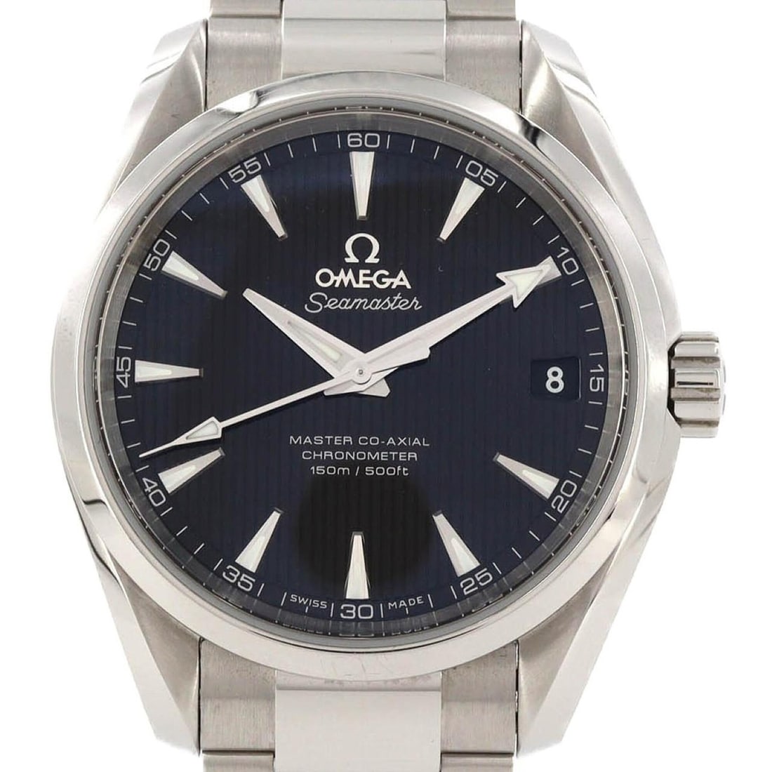Omega Seamaster Aqua Terra 231.10.39.21.01.002 Stainless Steel Automatic Watch: --- Catalog ---Category: SizeWrist Size: 18.5cm / 7.28''Case Diameter: 39mm / 1.54''Category: DesignType: WristwatchGender: MenColor (Dial): BlackMaterial (Band): Stainless steelMaterial (Case):