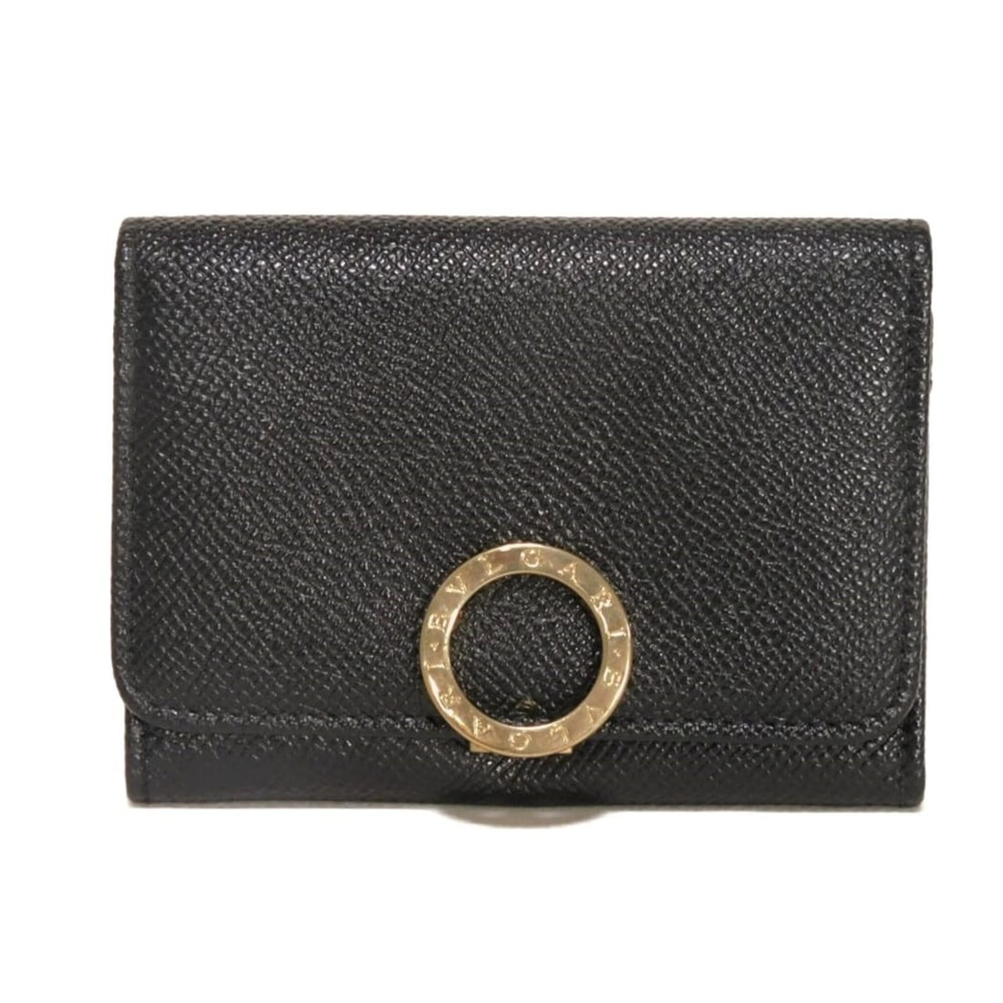 Bulgari BVLGARI Card Case BB Logo Clip Business Holder Grain Calf Flap Ring Black 280520 Men's: --- Catalog ---Category: DesignType: Card caseColor: BlackGender: Men,WomenCategory: GeneralMPN: 280520Brand: BvlgariCategory: Physical PropertiesSize (HxWxD): 7.6cm x 10.8cm x 3cm / 2.99'' x 4.25'' x