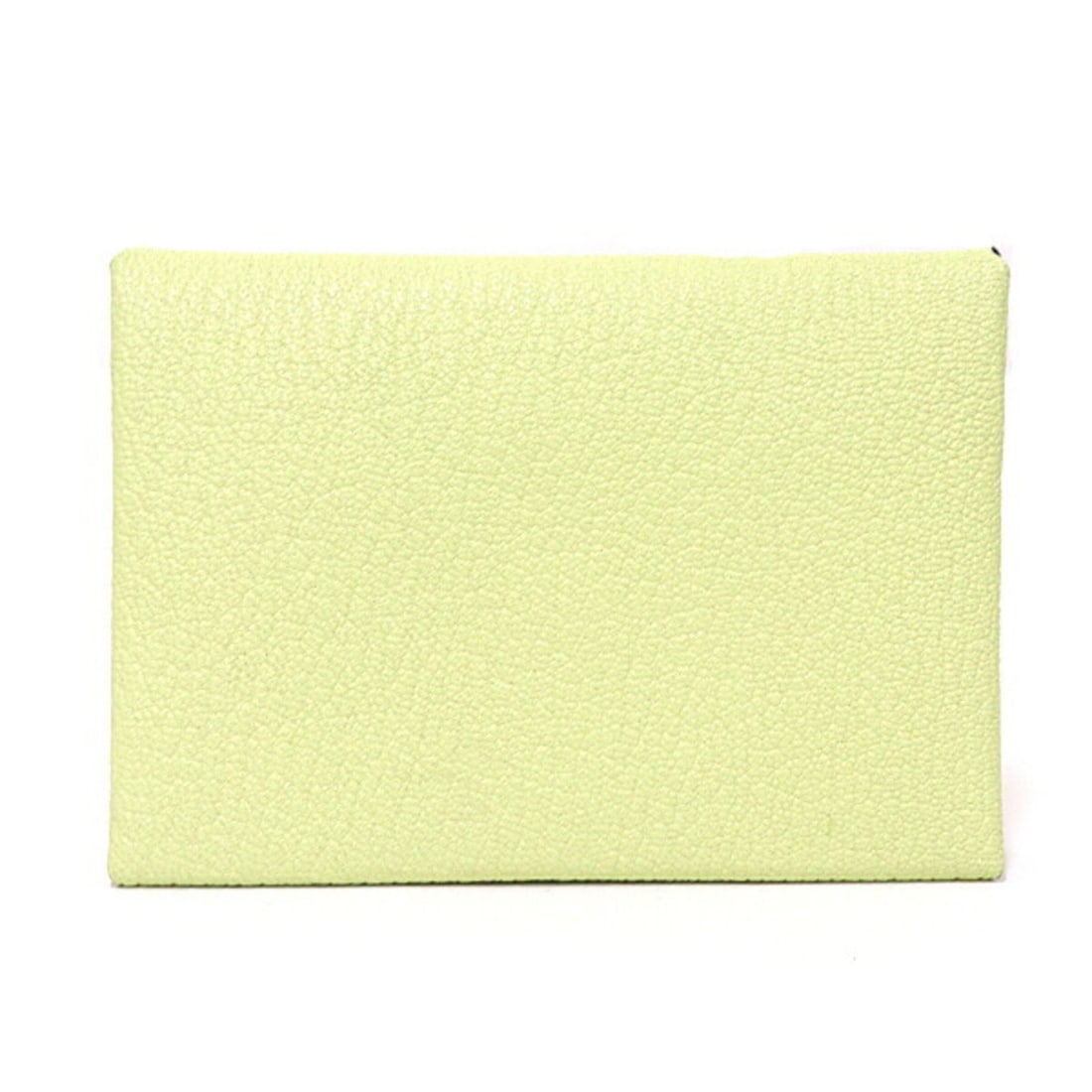 Hermes Calvi Duo Card Case/Coin Case, Chevre Leather, Z Stamp, Jaune Bourgeois: --- Catalog ---Category: DesignType: Card caseColor: YellowGender: Women,MenMaterial: Chevre leather Category: GeneralBrand: HermesCountry of Origin: FranceCategory: Physical PropertiesSize (HxWxD): 7