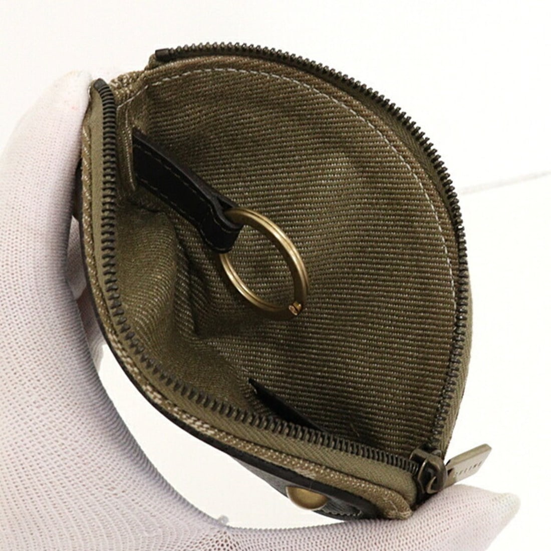 Celine Macadam Coin Case Keyring - 3