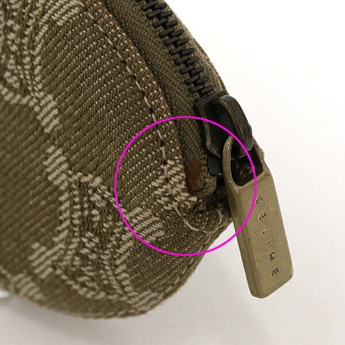 Celine Macadam Coin Case Keyring - 5