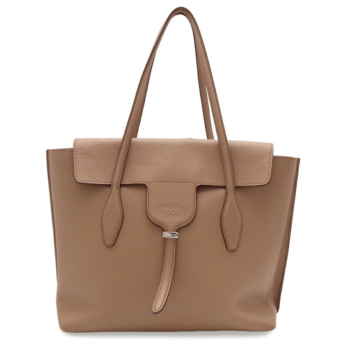 TOD'S NEW JOY Tote Bag/Shoulder Bag, Leather, Pink Beige: --- Catalog ---Category: SizeSize (HxWxD): 30cm x 40cm x 15.5cm / 11.81'' x 15.74'' x 6.1''Category: DesignType: Shoulder bag, Tote bagColor: Pink beigeGender: WomenMaterial: Leather Category: