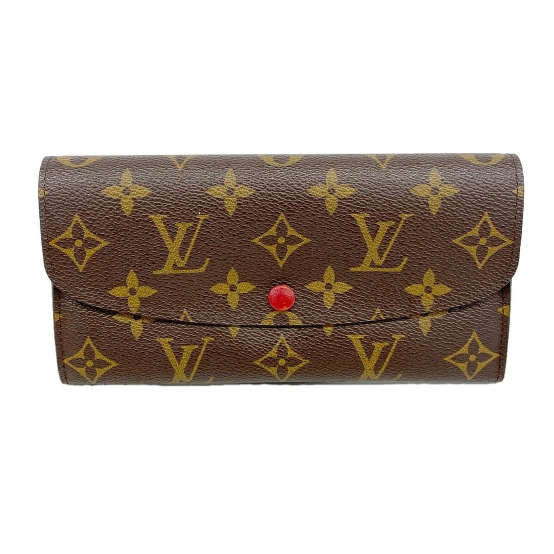 Louis Vuitton Monogram Portefeuille Emilie Long Wallet M60136 Brown Rouge Women's: --- Catalog ---Category: SizeSize (HxWxD): 10cm x 19cm x 2cm / 3.93'' x 7.48'' x 0.78''Category: DesignType: Long wallet (bi-fold)Color: Brown, RougeGender: WomenCategory: GeneralMPN: M60136Brand: Lou