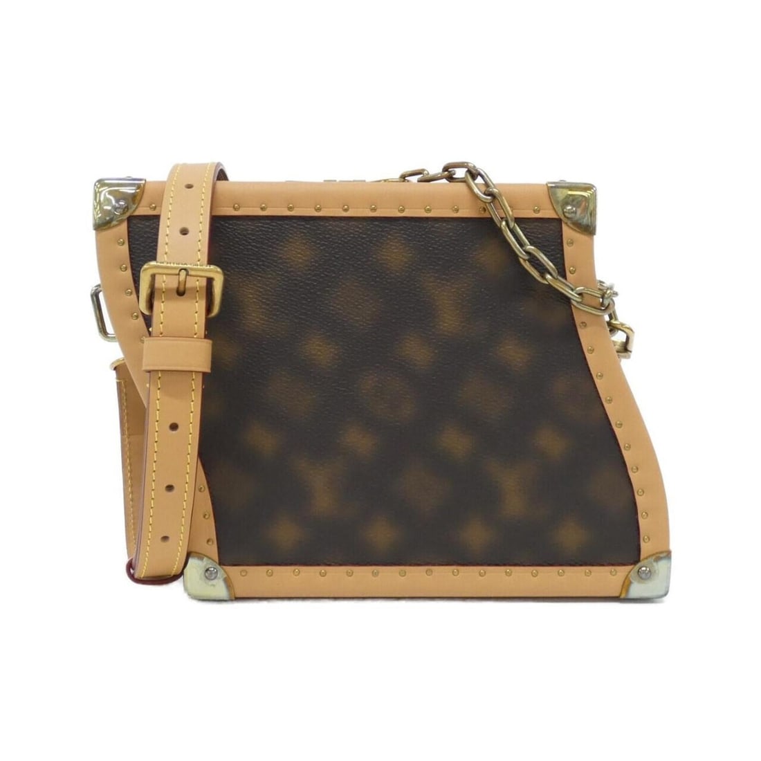 Louis Vuitton Monogram Mosaic Wavy M46130 Shoulder Bag: --- Catalog ---Category: SizeSize (HxWxD): 18cm x 21cm x 8cm / 7.08'' x 8.26'' x 3.14''Category: DesignType: Shoulder bagColor: MarronGender: Men,WomenMaterial: Coated canvas Hardware Color: GoldCateg